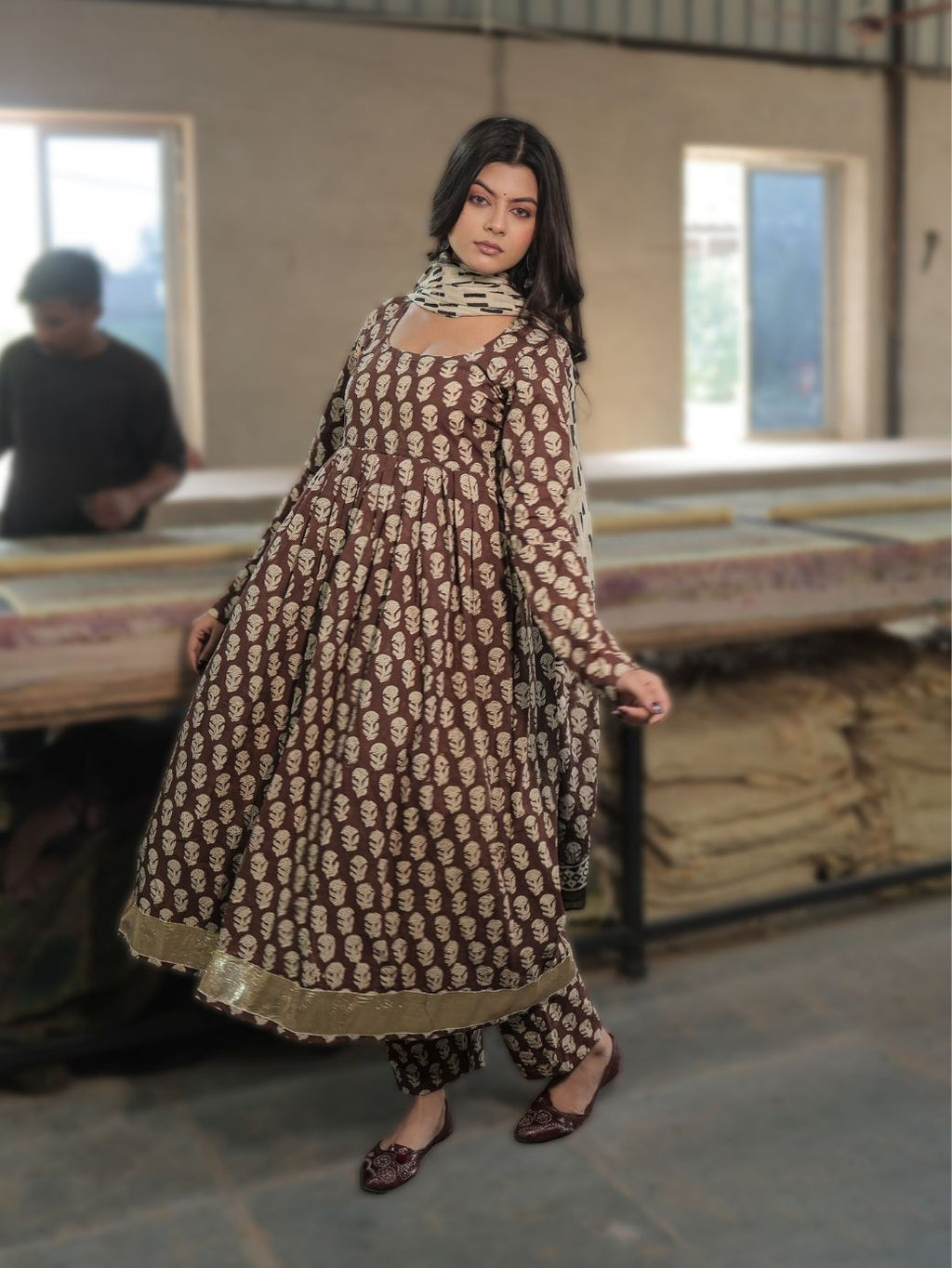 Bhoomi 3 Piece Anarkali Set