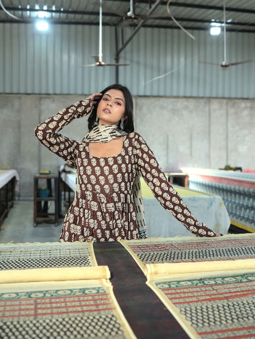 Bhoomi 3 Piece Anarkali Set